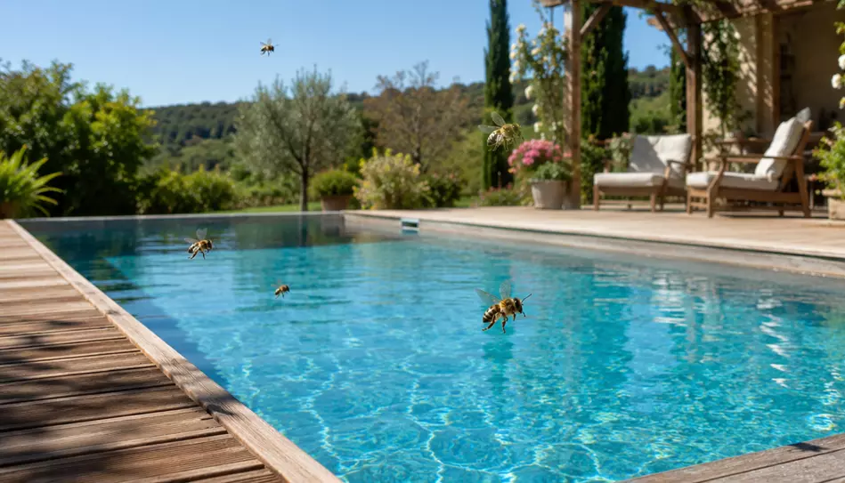 nid de guepes piscines TOULOUSE - OMNISERVICI