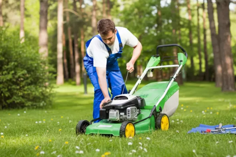 tondeuse thermique qui ne démarre plus - OmniServici