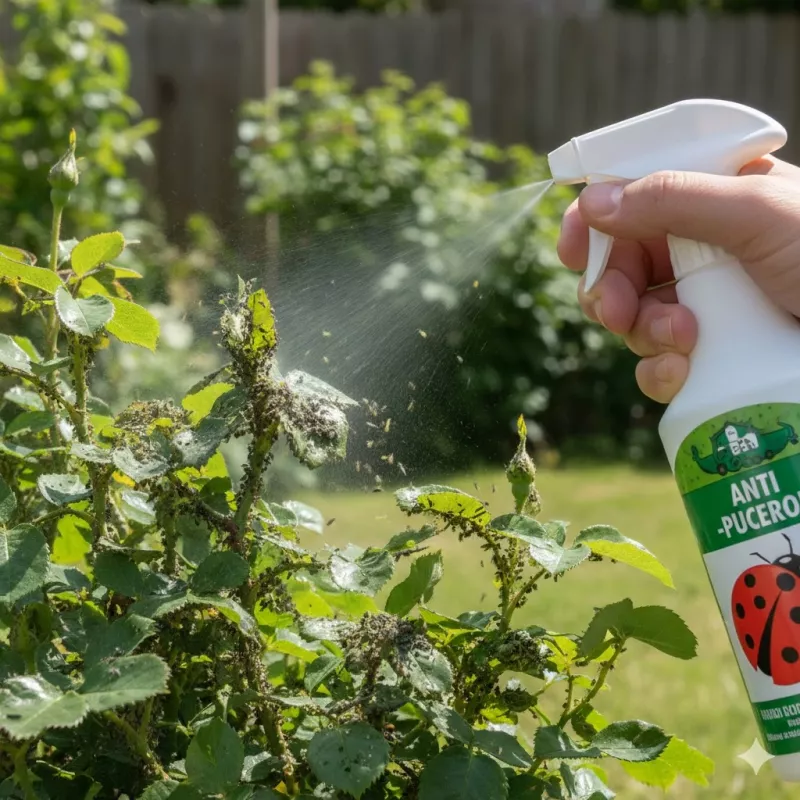 Traitement anti pucerons - omniservici paysagisme