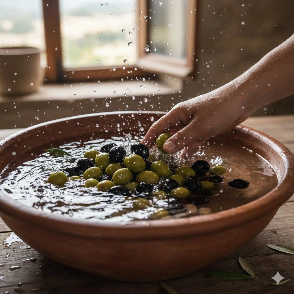 Rinçage olives maison - omniservici paysagisme recette