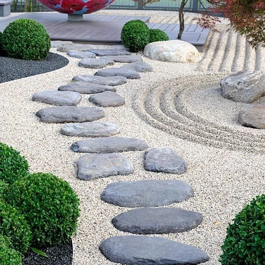 Allees de jardin pas japonais - OMNISERVICI