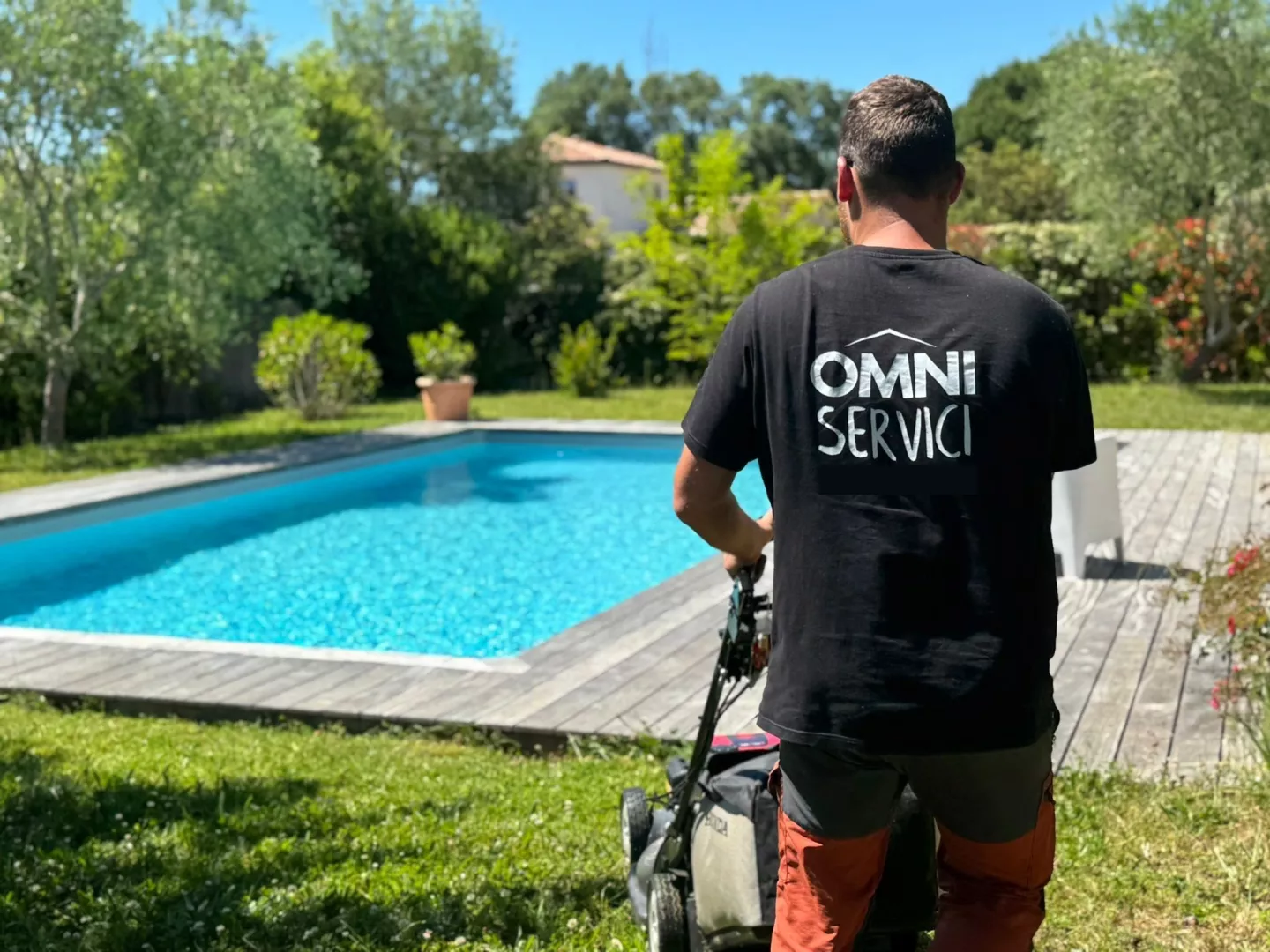 tonte pelouse jardin - Omniservici