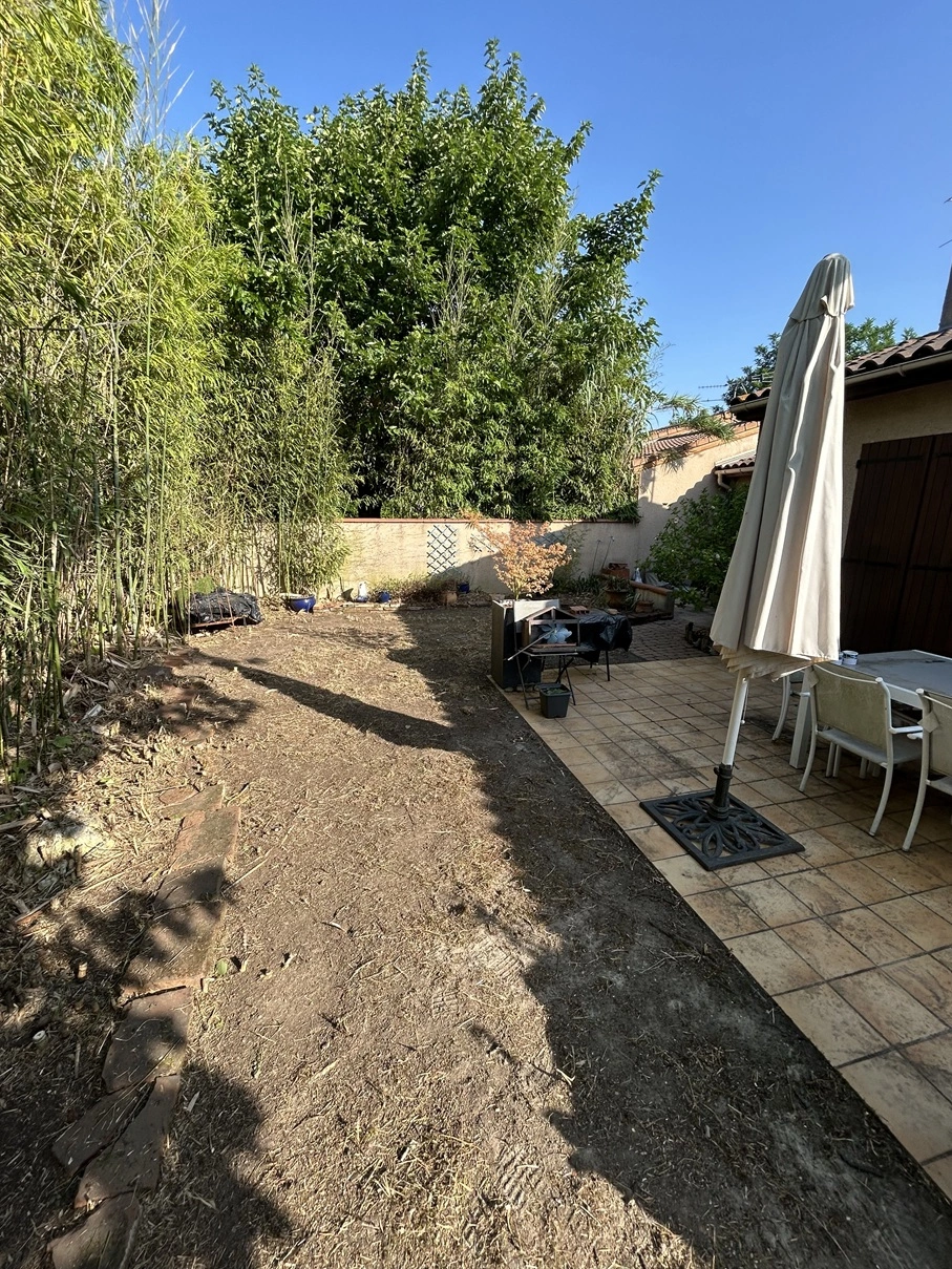 Après remise au propre jardin à Cugnaux