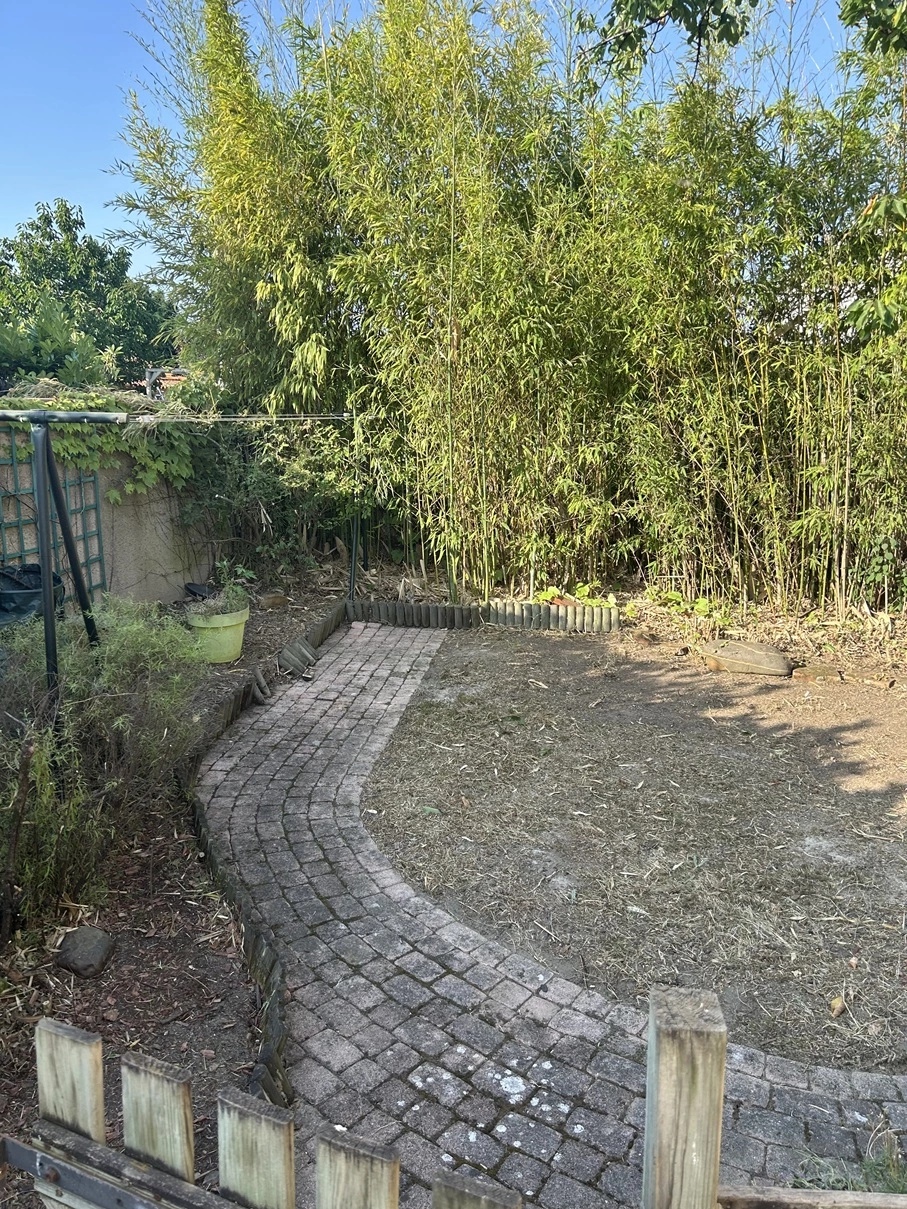 Après remise au propre jardin à Cugnaux