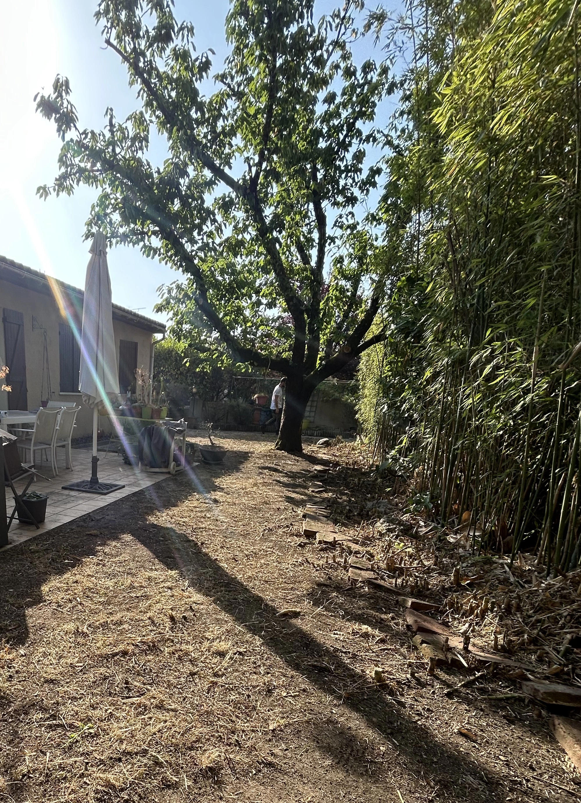 Après remise au propre jardin à Cugnaux