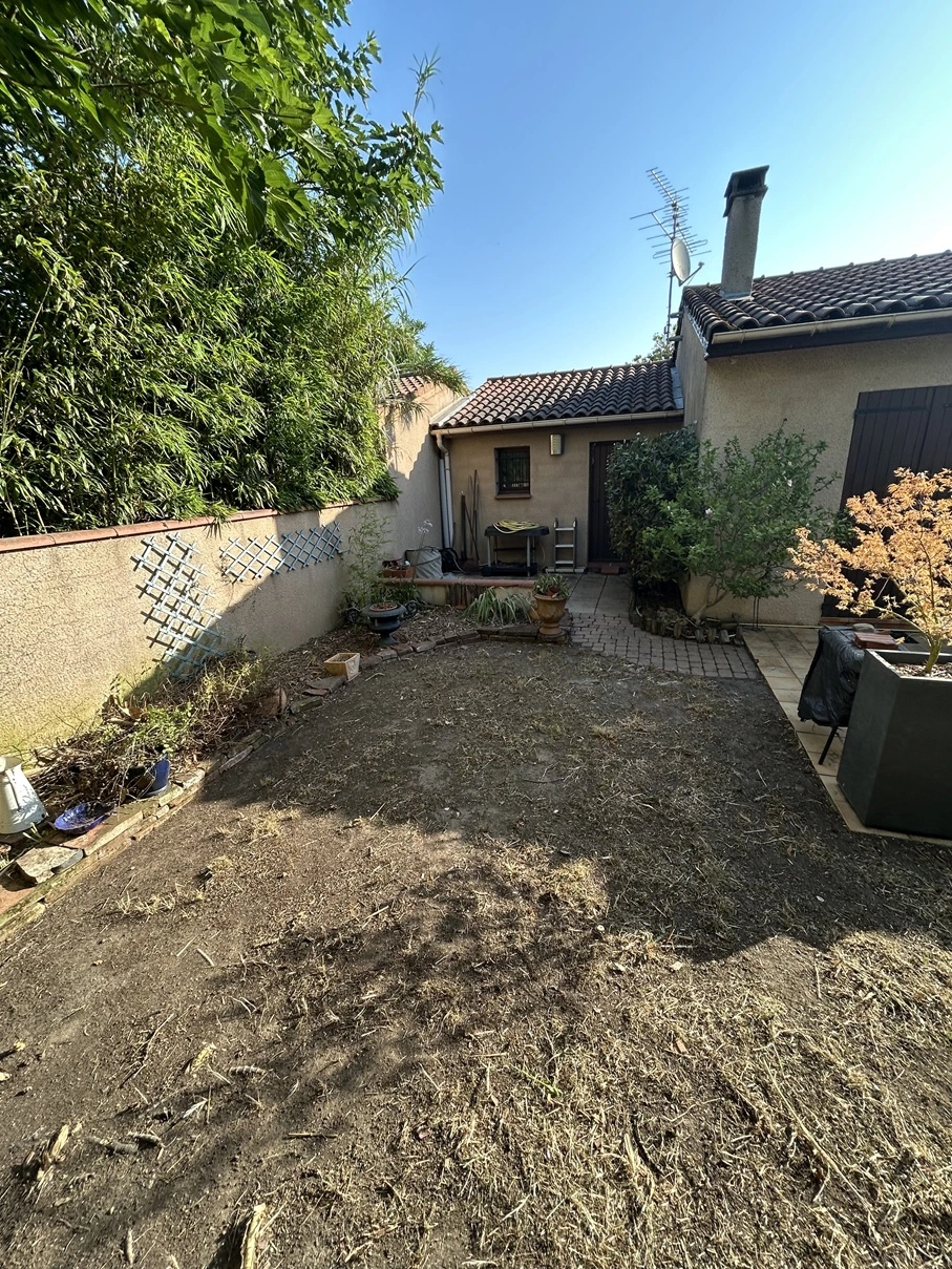 Après remise au propre jardin à Cugnaux