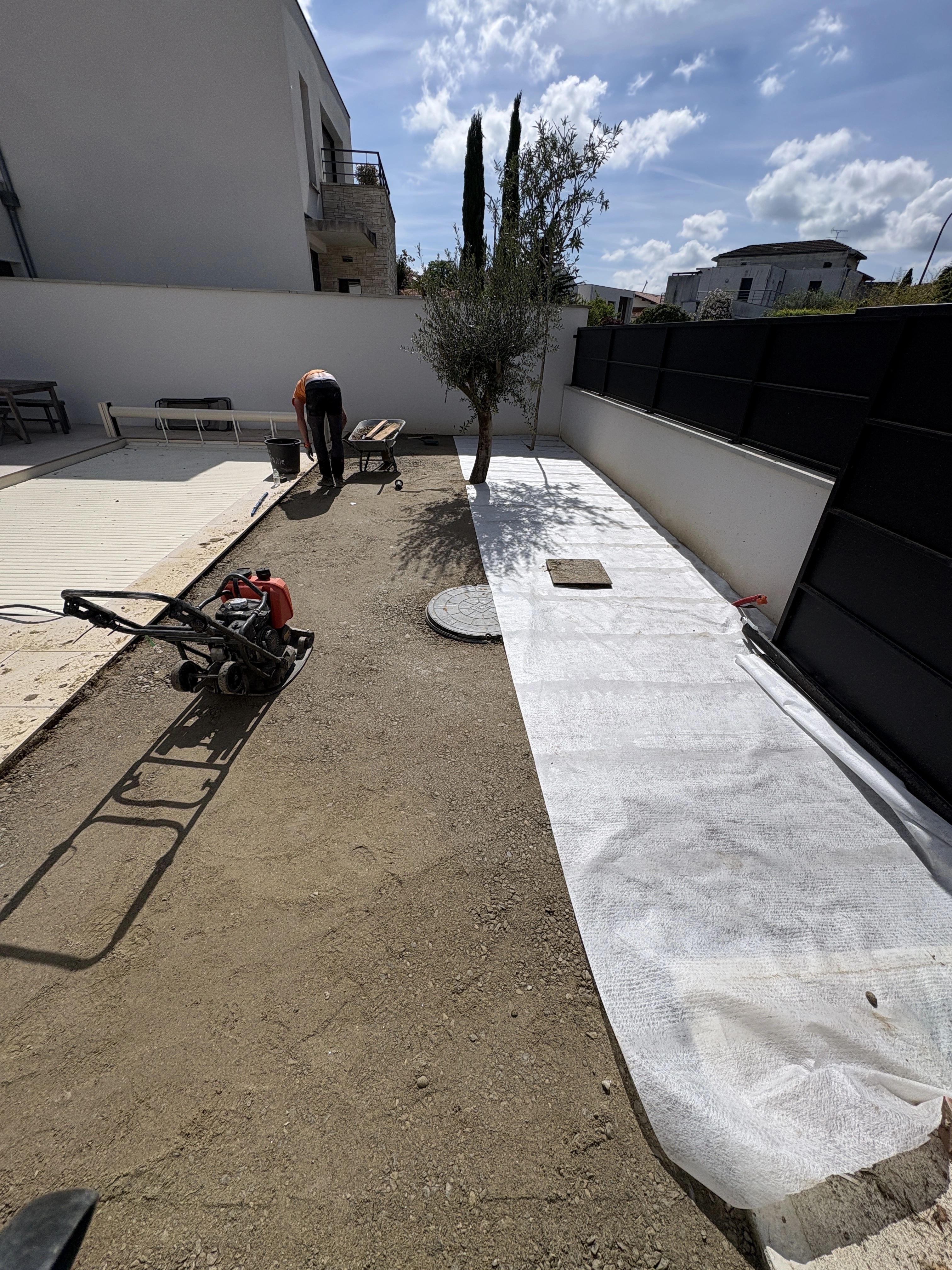 travaux concassé et tassement mécanique - Omniservici